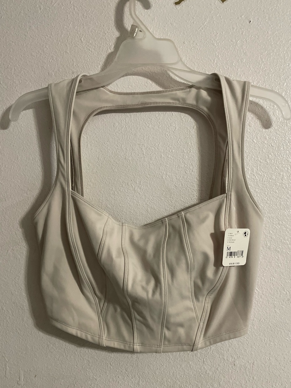NWT Free People Movement Strong Core Corset Crop - Picture 2 of 5